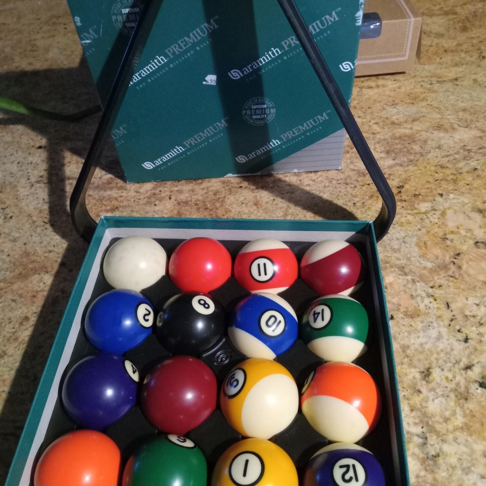 Billiard balls